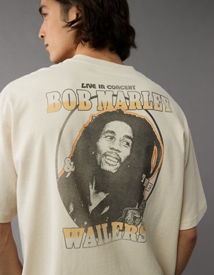 AE Boxy Bob Marley Graphic T-Shirt