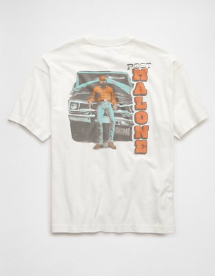 AE Boxy Post Malone Graphic T-Shirt