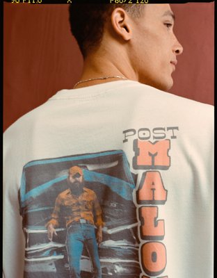 AE Boxy Post Malone Graphic T-Shirt