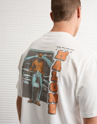 AE Boxy Post Malone Graphic T-Shirt