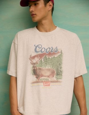 AE Boxy Coors Banquet Graphic T-Shirt
