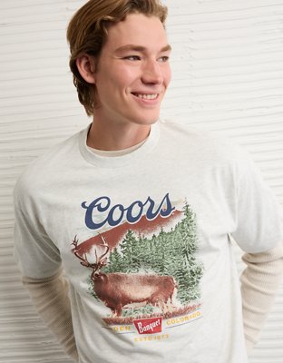 AE Boxy Coors Banquet Graphic T-Shirt