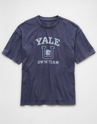 AE T-shirt Recta con Gráfico de Yale