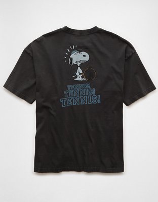AE T-shirt Recta con Gráfico de Snoopy
