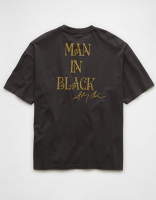 AE Boxy Johnny Cash Graphic T-Shirt
