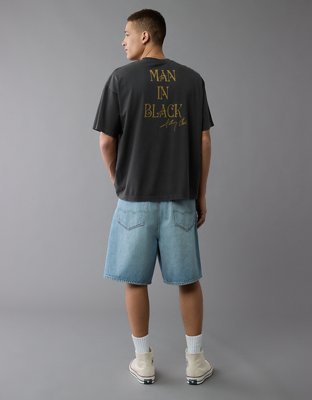 AE Boxy Johnny Cash Graphic T-Shirt