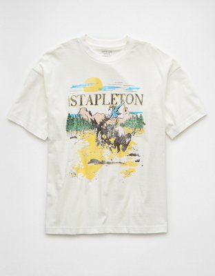 AE Boxy Chris Stapleton Graphic T-Shirt
