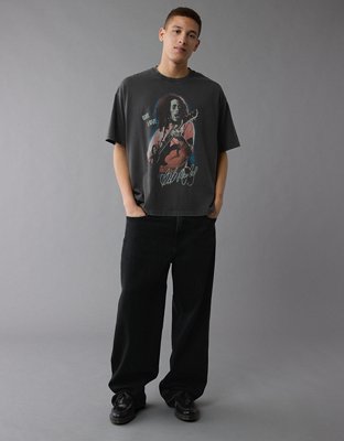 AE Boxy Bob Marley Graphic T-Shirt