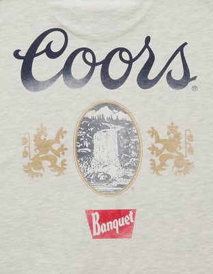 AE Boxy Coors Banquet Graphic T-Shirt