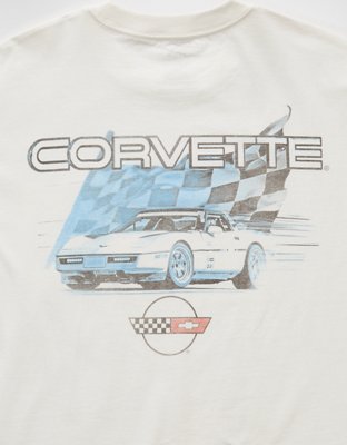 T-shirt droit à image Corvette AE