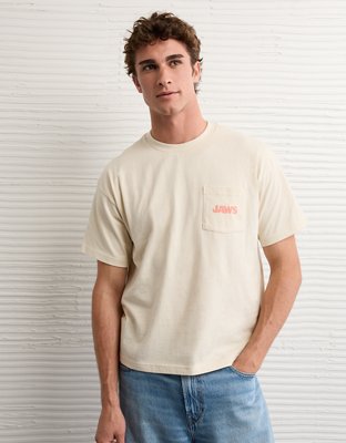 T-shirt à image droit Jaws AE