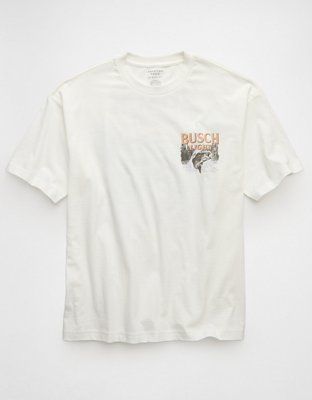 AE Boxy Busch Light Graphic T-Shirt
