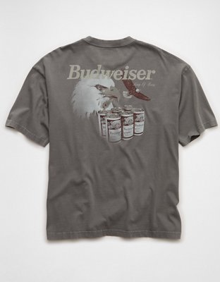 AE Boxy Budweiser Graphic T-Shirt