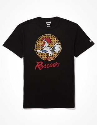 Мужские футболки American Eagle Tailgate Men's Roscoe's House of Chicken N Waffles T-Shirt — фото 3