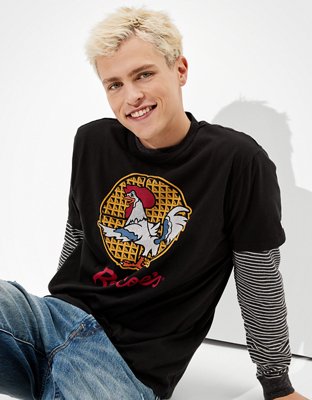 Tailgate Men's Roscoe's House of Chicken N Waffles T-Shirt