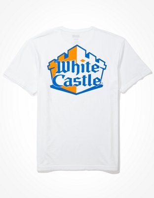 Мужские футболки American Eagle Tailgate Men's White Castle T-Shirt — фото 4