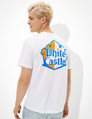 Мужские футболки American Eagle Tailgate Men's White Castle T-Shirt — фото 3