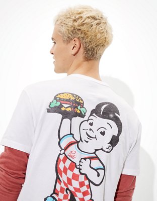 Мужские футболки American Eagle Tailgate Men's Bob's Big Boy T-Shirt — фото 2