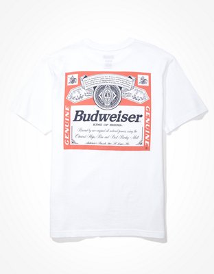 Мужские футболки American Eagle Tailgate Men's Budweiser Graphic T-Shirt — фото 3