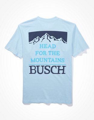 Мужские футболки American Eagle Tailgate Men's Busch Graphic T-Shirt — фото 4