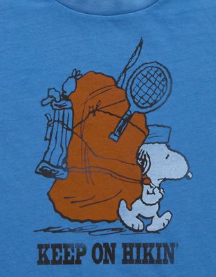 T-shirt droit à image Snoopy AE