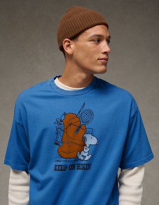 AE Boxy Snoopy Graphic T-Shirt