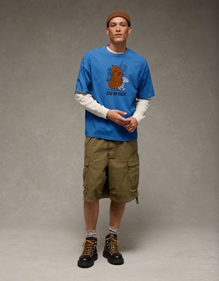 AE Boxy Snoopy Graphic T-Shirt