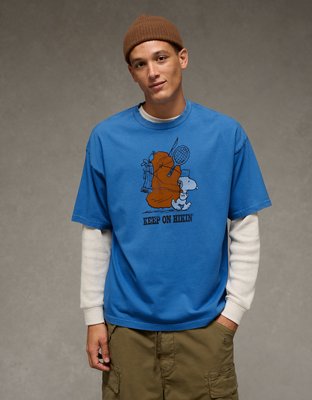 AE Boxy Snoopy Graphic T-Shirt