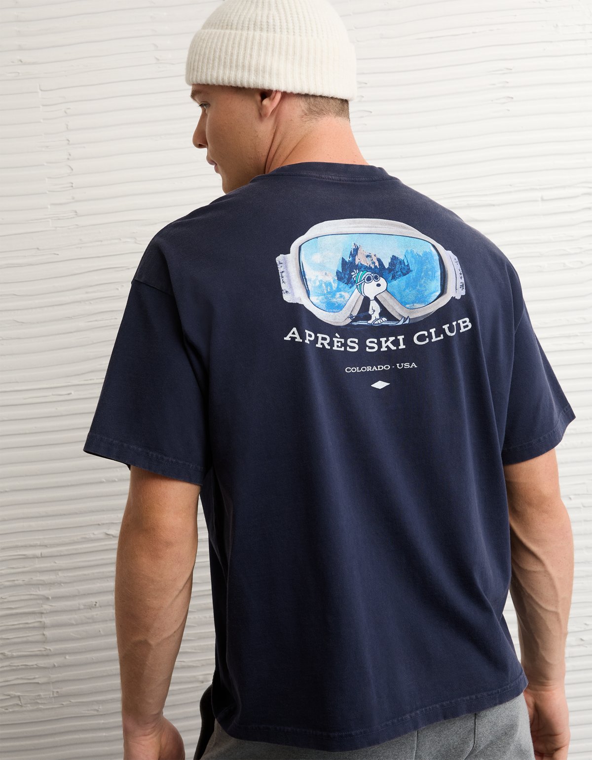 AE Boxy Snoopy Graphic T-Shirt - image 2