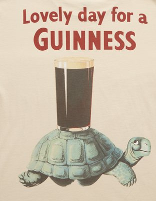 AE Boxy Guinness Graphic Pocket T-Shirt