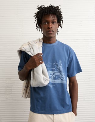 T-shirt droit à image Ford AE