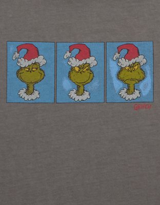 AE Boxy Grinch Graphic T-Shirt