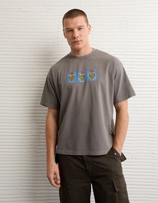 AE Boxy Grinch Graphic T-Shirt