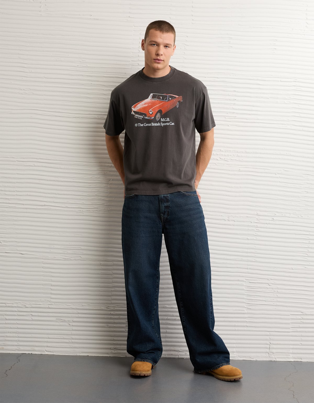 AE Boxy MGB Graphic T-Shirt - image 5