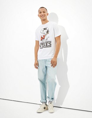 Мужские футболки American Eagle Tailgate Men's Snoopy Vibes Graphic T-Shirt — фото 4