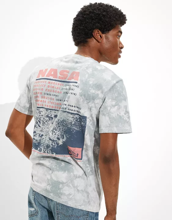 Tailgate Men's Tie Dye NASA T-Shirt