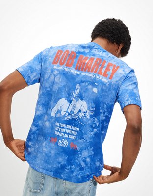 Мужские футболки American Eagle Tailgate Men's Bob Marley Tie Dye T-Shirt — фото 3