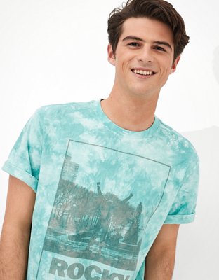 Мужские футболки American Eagle Tailgate Rocky Tie Dye T-Shirt — фото 2