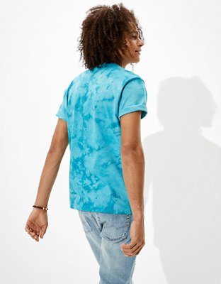 Мужские футболки American Eagle Tailgate Men's Joy Division Tie-Dye Graphic T-Shirt — фото 3
