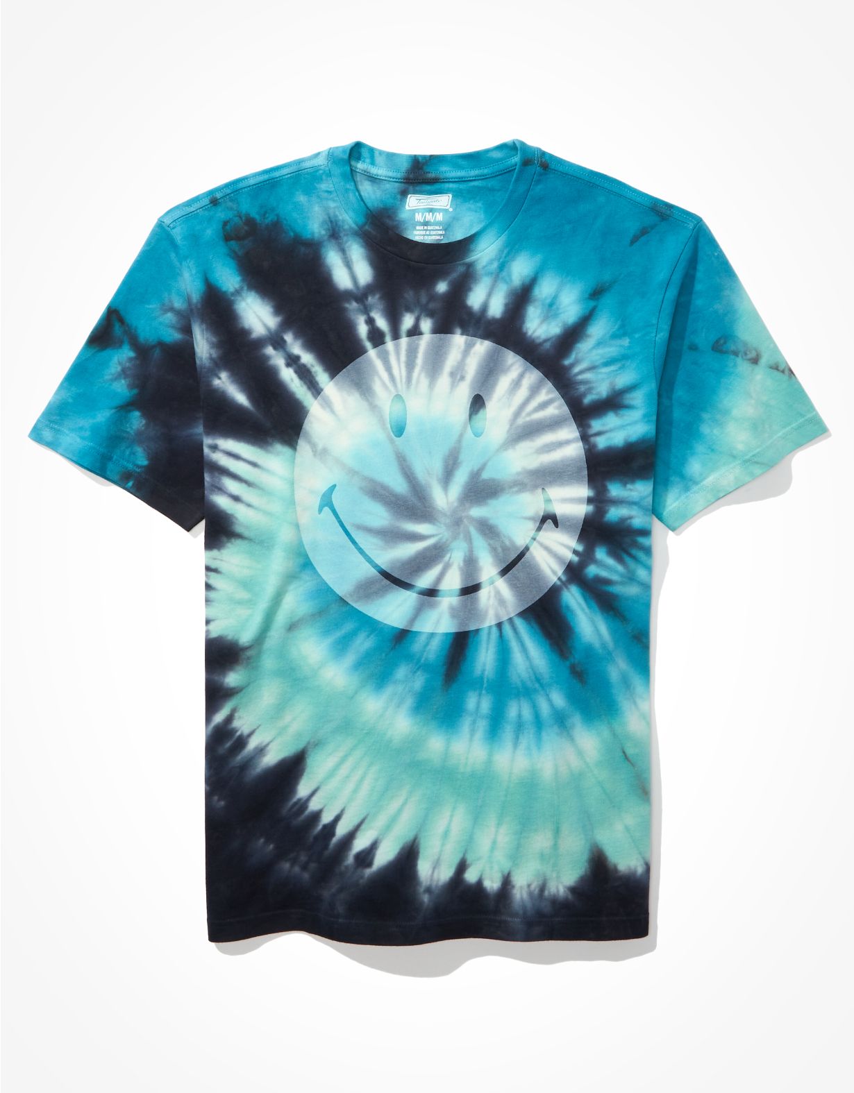 Tailgate Men's Smiley Tie-Dye Graphic T-Shirt