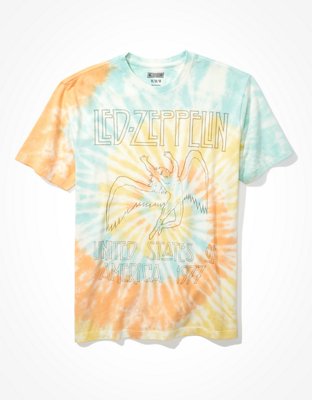 Led zeppelin tie dye shirt online