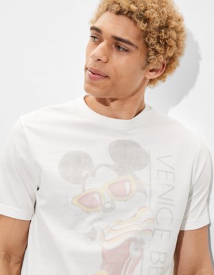 Мужские футболки American Eagle Tailgate for Surfrider Men's Mickey Mouse Graphic T-Shirt — фото 2