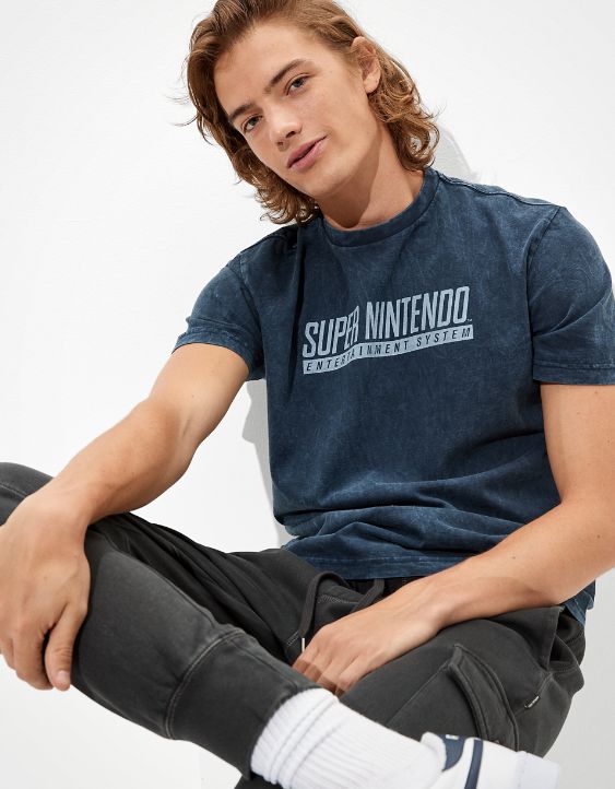 Tailgate Men's Super Nintendo Graphic T-Shirt