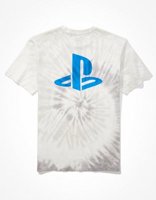 Tailgate Men's PlayStation Tie-Dye Graphic T-Shirt