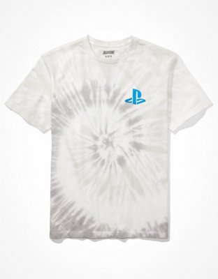 Tailgate Men's PlayStation Tie-Dye Graphic T-Shirt