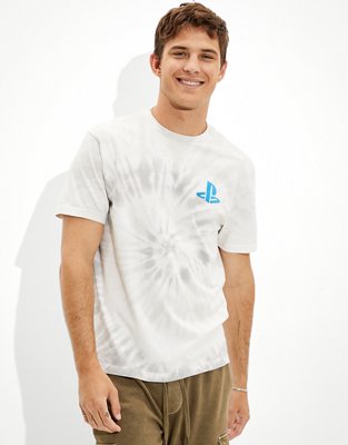 Tailgate Men's PlayStation Tie-Dye Graphic T-Shirt