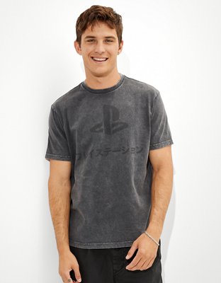 Мужские футболки American Eagle Tailgate Men's PlayStation Tie-Dye Graphic T-Shirt — фото 2