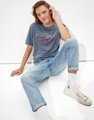 Мужские футболки American Eagle Tailgate Men's Coors Beer Graphic T-Shirt — фото 4