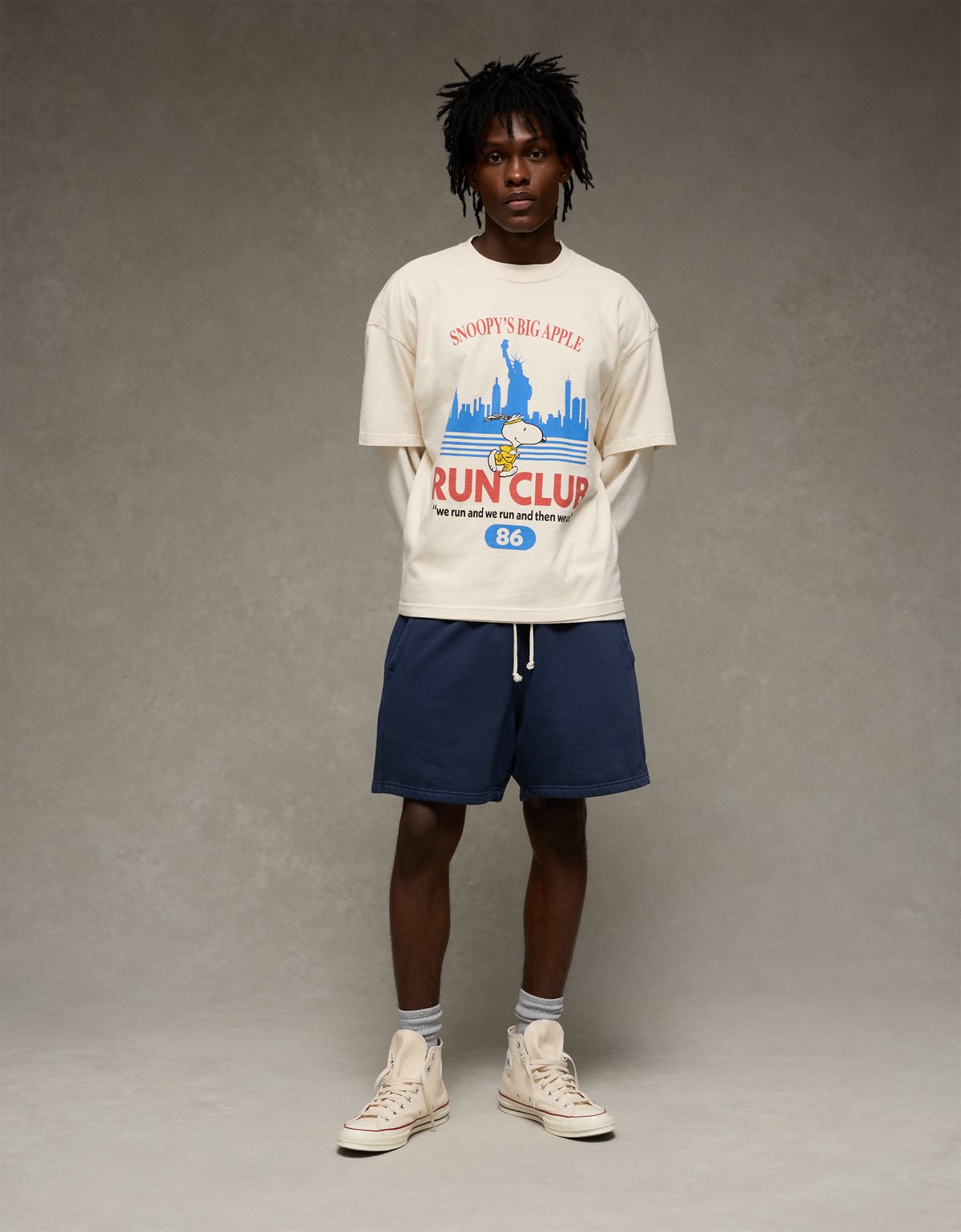 AE Boxy Snoopy Graphic T-Shirt - image 5