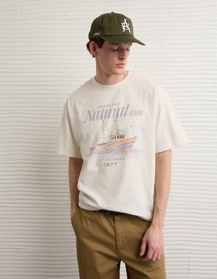 AE Boxy Natural Light Graphic T-Shirt